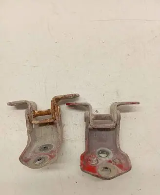 Front door hinge set