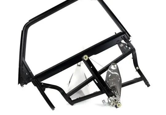 Audi A6 S6 C5 4B Rear door window/glass frame 4B0839398B 4B5839754C 4B5839754