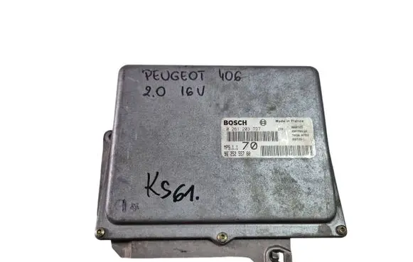 Peugeot 406 Engine control unit/module 9625255780 0261203797