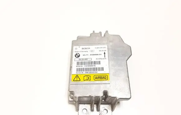 BMW 1 E82 E88 Airbag control unit/module 9189906