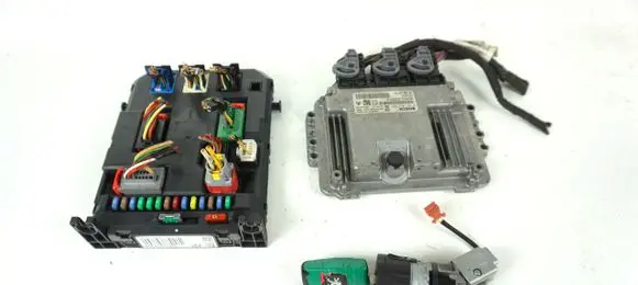 Peugeot 207 Engine control unit/module 0281012523 9664843480