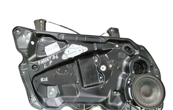 Volkswagen PASSAT B6 Front window lifting mechanism without motor 3C1837755G 980873101 1K0955557A