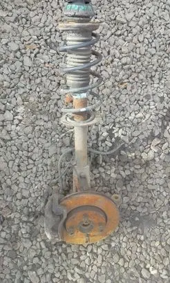 Citroen C1 Front shock absorber with coil spring