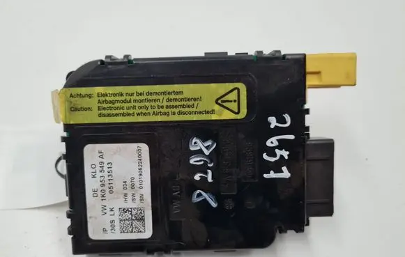 Volkswagen Touran I Steering angle sensor 1K0953549AF 05113513
