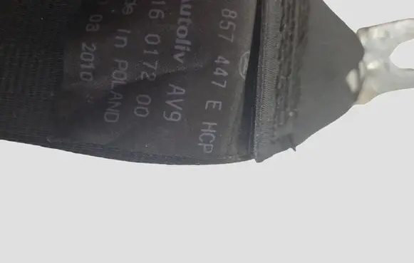 Skoda Octavia Mk2 (1Z) Rear seatbelt 602036200C G1161E100502 100402