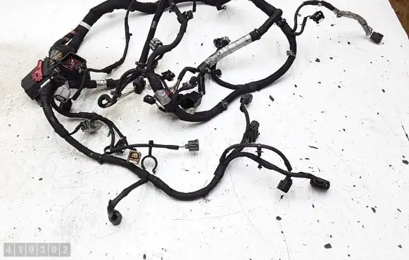 Jaguar XF Engine installation wiring loom 9x2q9h589