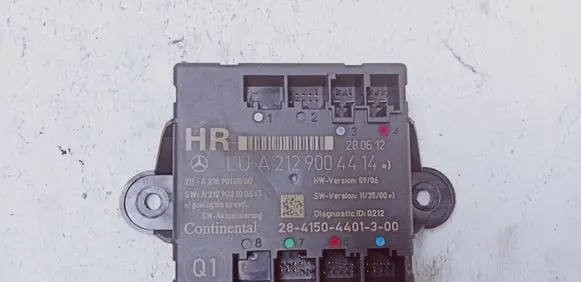 Mercedes-Benz E W212 Door control unit/module A2129004414 A2189010000 A2129021006
