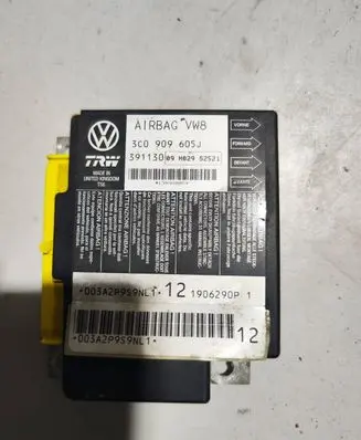 Volkswagen PASSAT B6 Airbag control unit/module 3C0909605J 1906290P 3911309