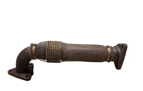 Audi A6 S6 C6 4F Exhaust gas pipe 