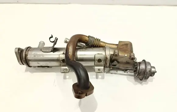 Audi A6 S6 C6 4F EGR valve cooler 03L131512AH 0110 06210B