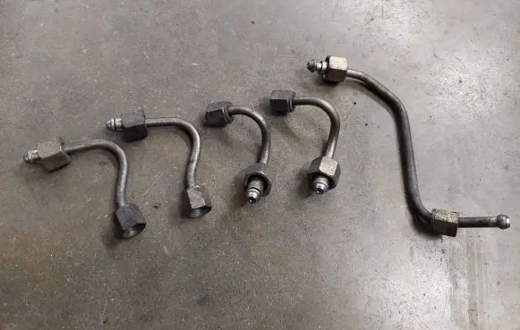 Fiat Idea Fuel injector supply line/pipe 