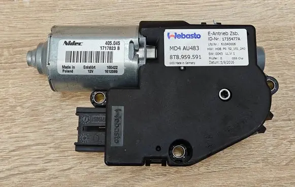 Audi A5 Sportback 8TA Sunroof motor/actuator 8T8959591