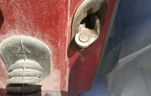 Renault Megane I Front door check strap stopper 