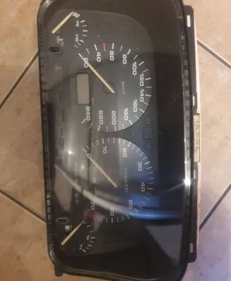 Volkswagen Golf III Speedometer (instrument cluster) 1H6919033AA 6160554003