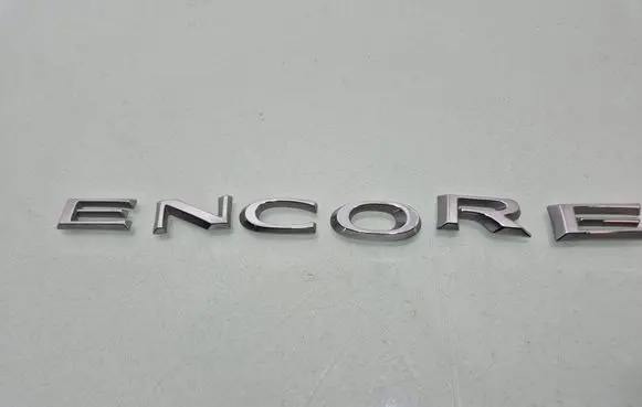 Buick Encore GX I Rear loading door model letters 