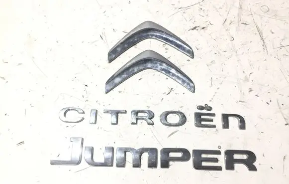Citroen Jumper Manufacturers badge/model letters 
