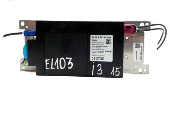 BMW i3 Other control units/modules 9343853 8410934385301