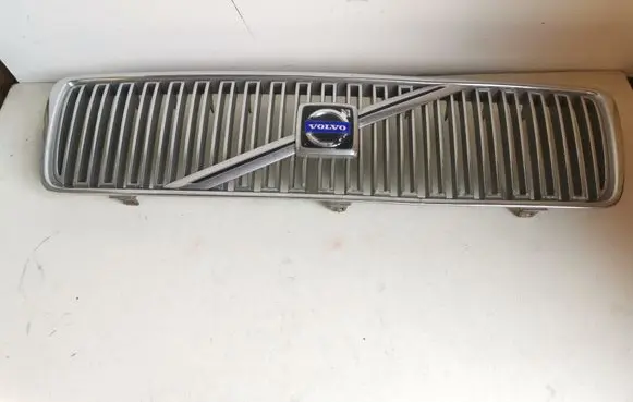 Volvo S80 Front bumper upper radiator grill 9178087