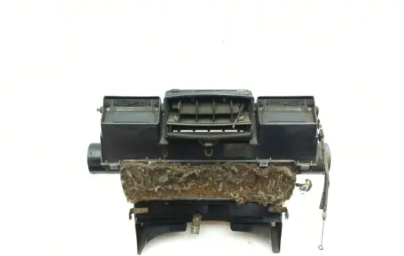 Interior heater climate box assembly