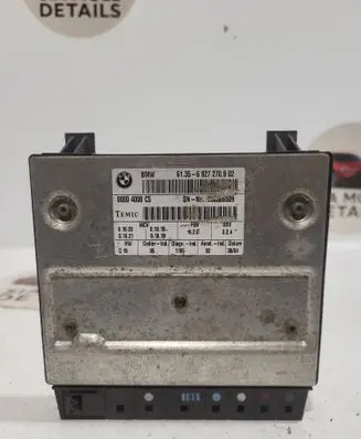 BMW 5 E60 E61 Seat control module 6927270 00004008C5 000306509