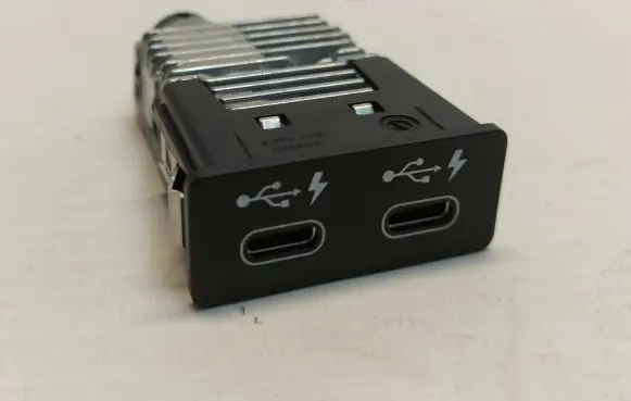 BMW X1 U11 USB socket connector 5A3C3B7