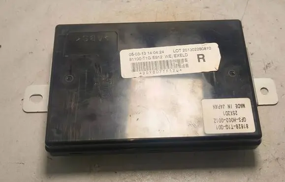 Honda CR-V Seat control module GFSH002001Z 25X2D1 81628T1GG01