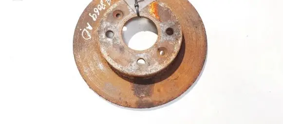 Renault 19 Front brake disc neventiliuojamas