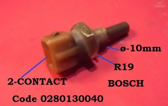 Audi A6 S6 C4 4A Coolant temperature sensor 0280130040