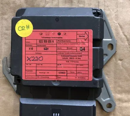 Volkswagen PASSAT B9 Airbag control unit/module 5QS959655H