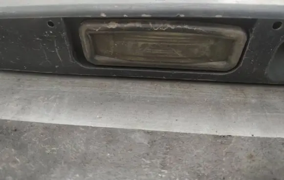 Ford Focus Number plate light