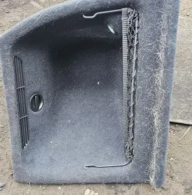 Audi A4 S4 B9 8W Trunk/boot side trim panel brak