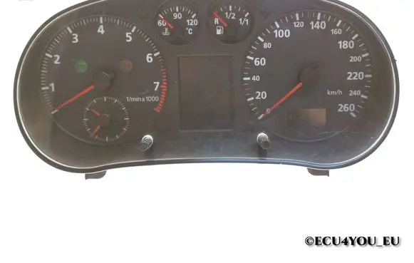 Audi A3 S3 8L Speedometer (instrument cluster) 8L0919880A 110008779