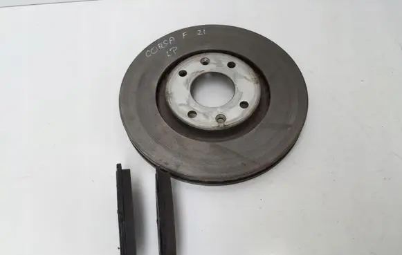Opel Corsa F Front brake disc 9807353480