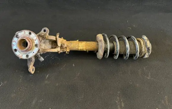 Volkswagen Touran I Front wheel hub spindle knuckle 1K0400053GF