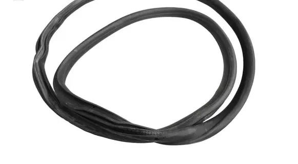 Rubber seal rear door