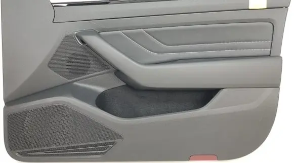 Front door card panel trim