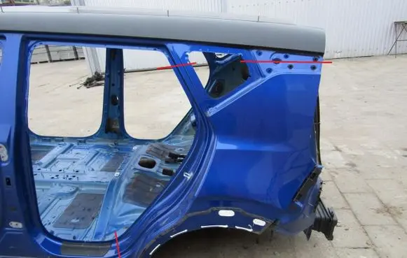 KIA Soul Rear quarter panel 