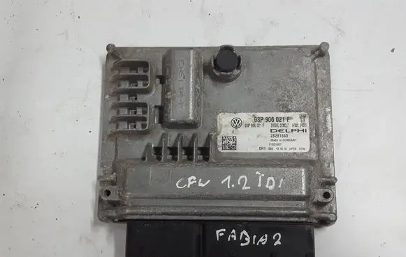 Skoda Fabia Mk2 (5J) Engine control unit/module 03P906021FXAUTOPX 03P906021F