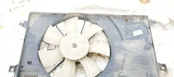 Mazda 5 Radiator cooling fan shroud 1680004850