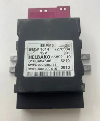 Fuel injection pump control unit/module