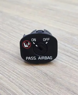 Volvo V60 Passenger airbag on/off switch 30795214 11257C0207