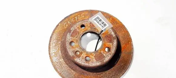 Opel Astra H Rear brake disc neventiliuojamas