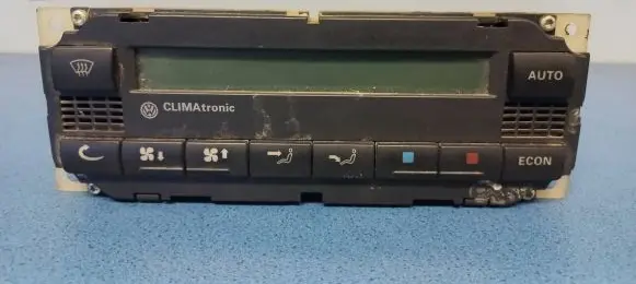 Volkswagen PASSAT B5.5 Climate control unit 3B1907044B