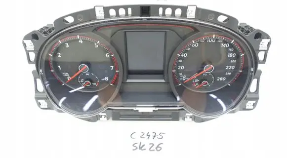 Volkswagen Golf VII Speedometer (instrument cluster) 5G0920756B