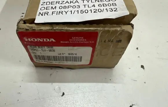 Honda Accord Rear bumper trim bar molding 08P03TL46B0B