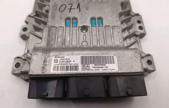 Citroen C4 II Engine control unit/module S180123008A 9800268980 9666681180