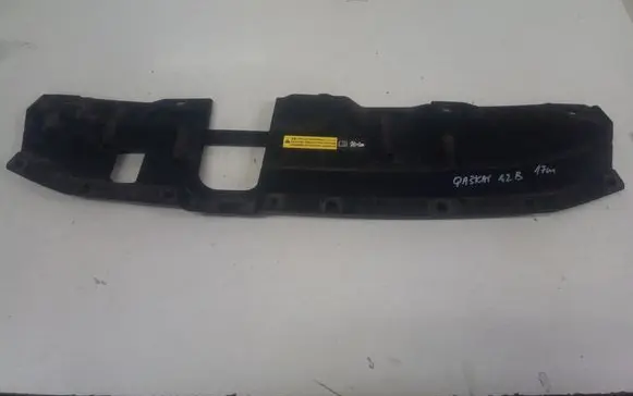 Engine bonnet/hood lock trim molding