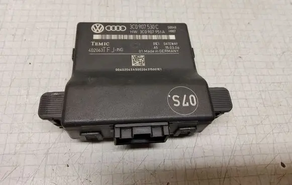 Volkswagen PASSAT B6 Gateway control module 3C0907951A 3C0907530C