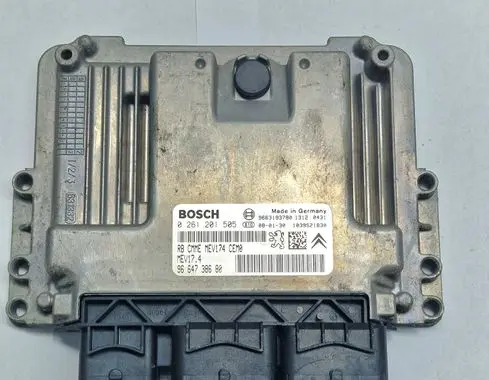 Peugeot 308 Engine control unit/module 9664738680 0261201505 MEV174