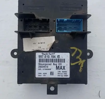 Porsche 911 997 Other control units/modules 99761010410